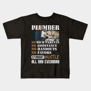 PLUMBER NO RICH... Kids T-Shirt